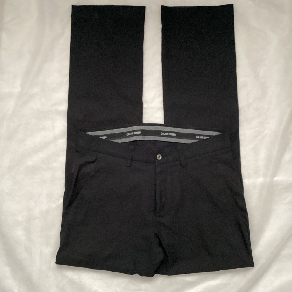 Galvin Green Black Golf Pants, Size 32/34